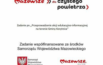 Zdjęcie do Przeprowadzenie akcji edukacyjno-informacyjnej na terenie Gminy Korytnica