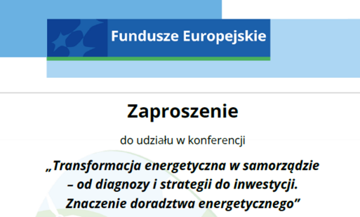 Zdjęcie do Zaproszenie na konferencje organizowana przez WFOŚiGW w Warszawie